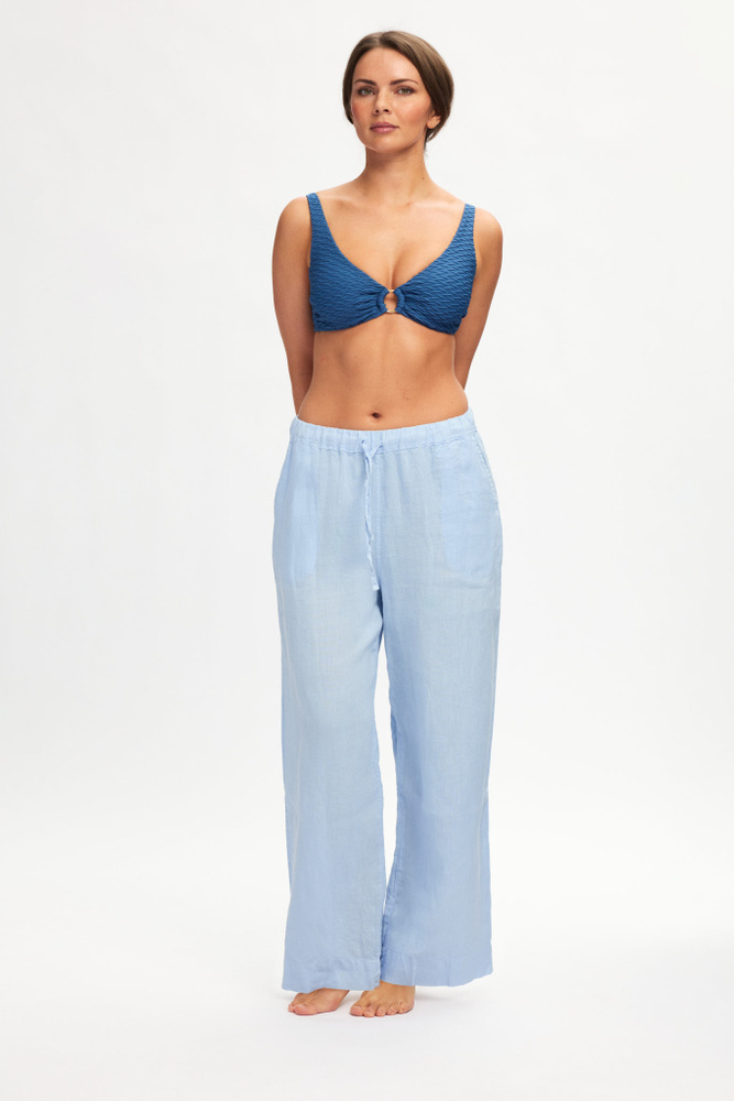LOOSE BEACH TROUSERS LINEN