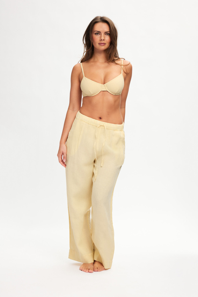 LOOSE BEACH TROUSERS LINEN