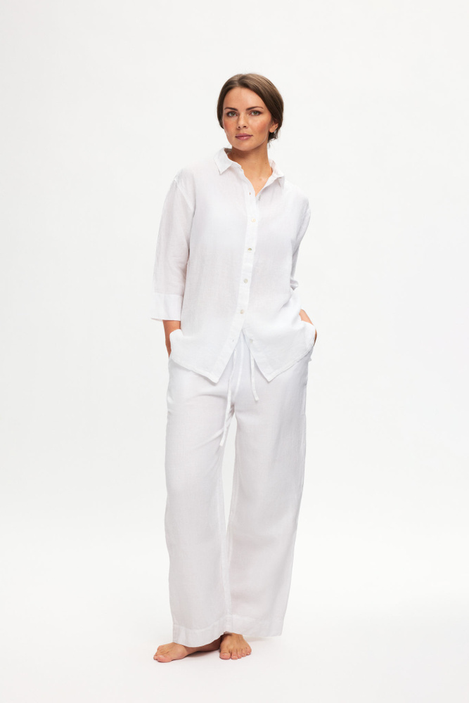 LOOSE BEACH SHIRT LINEN