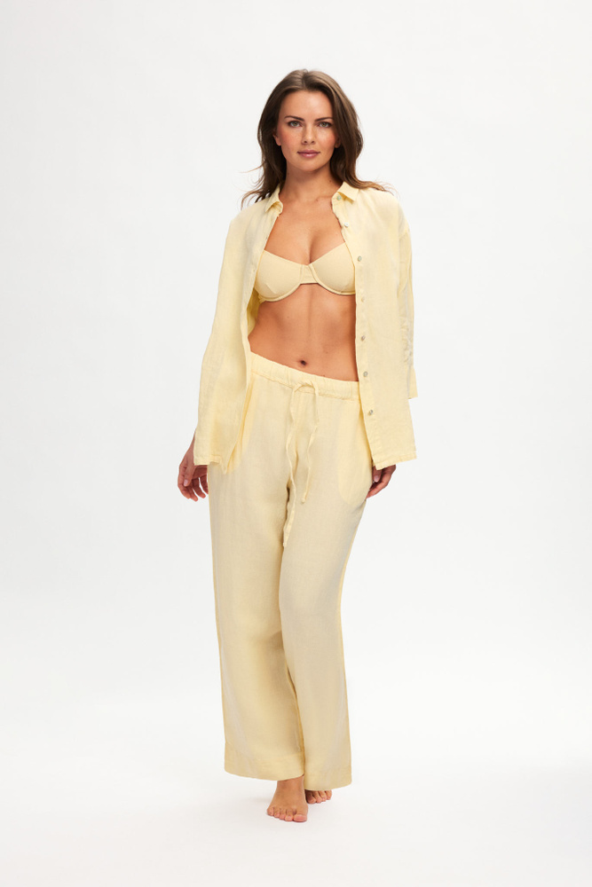 LOOSE BEACH SHIRT LINEN