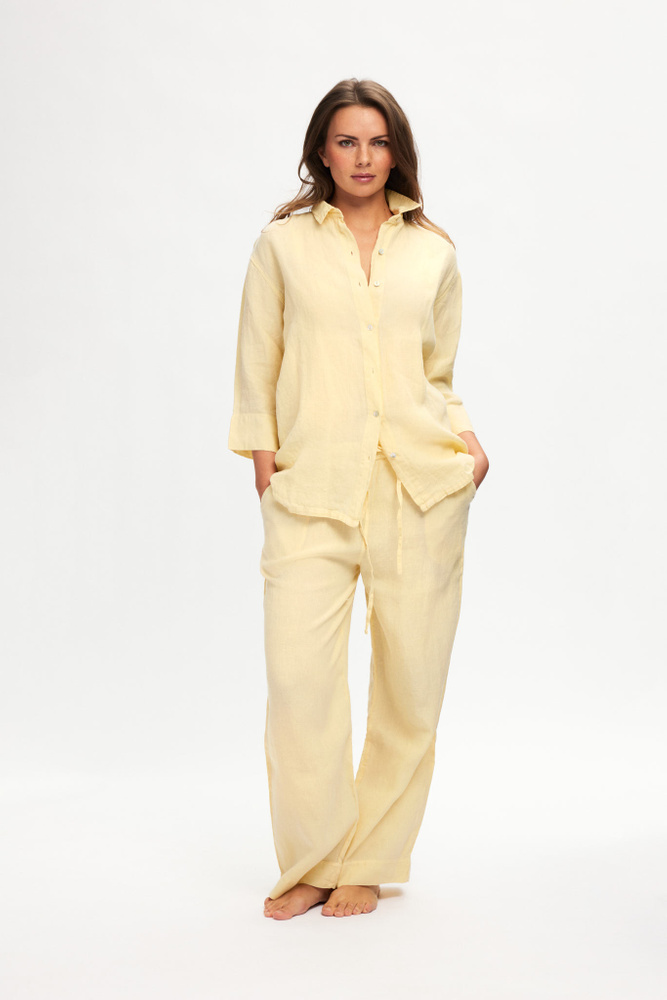 LOOSE BEACH SHIRT LINEN