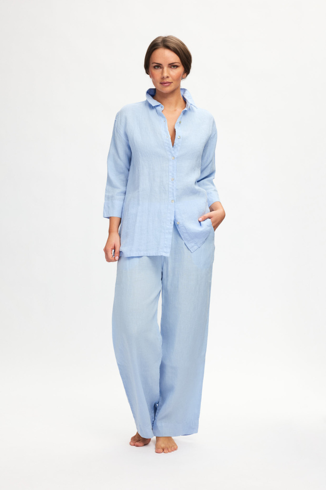 LOOSE BEACH SHIRT LINEN