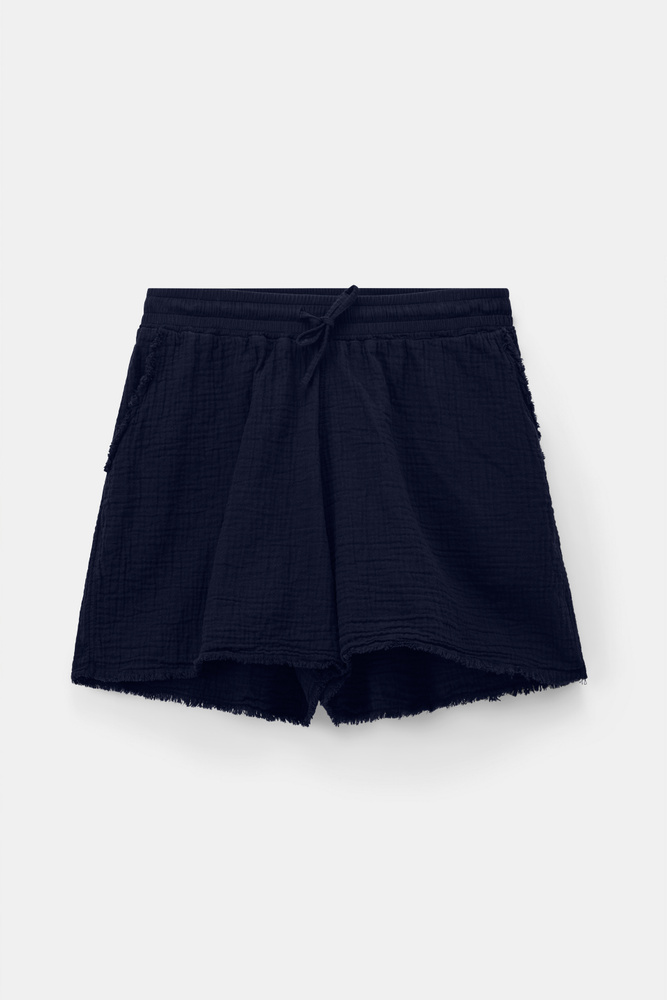 Beach Shorts Cotton Midnight